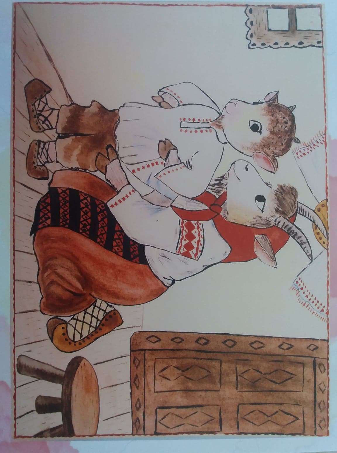 The baby goat that had three goats by Ionela Fedmasu - Ourboox.com