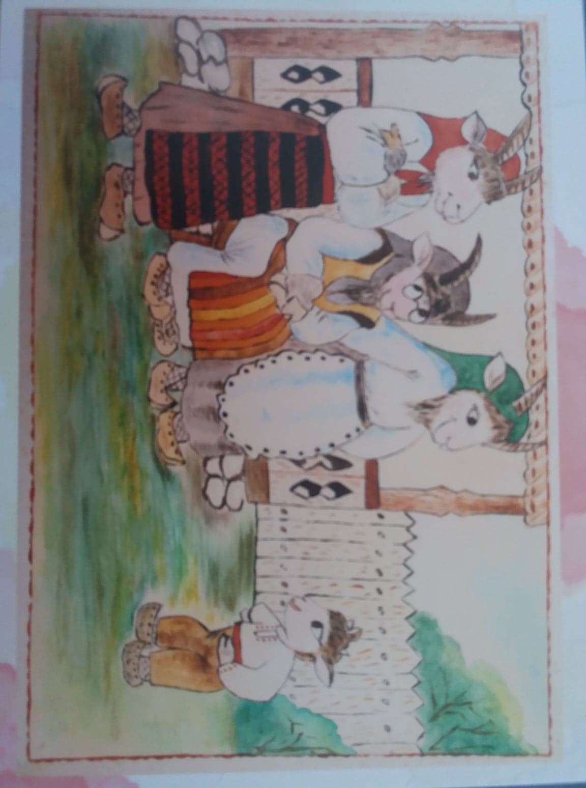 The baby goat that had three goats by Ionela Fedmasu - Ourboox.com