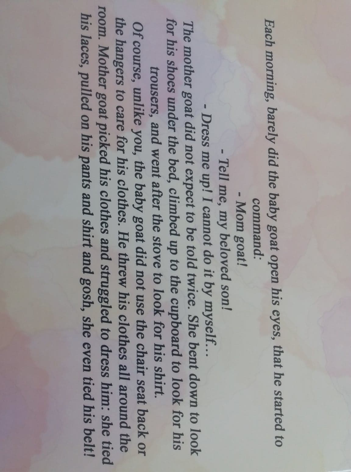 The baby goat that had three goats by Ionela Fedmasu - Ourboox.com