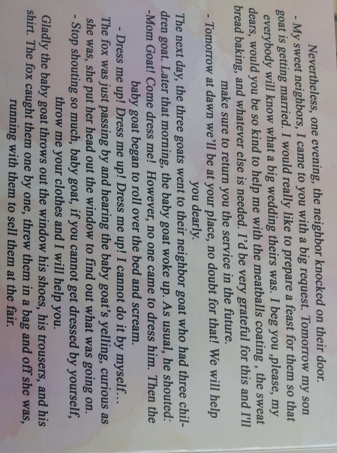 The baby goat that had three goats by Ionela Fedmasu - Ourboox.com