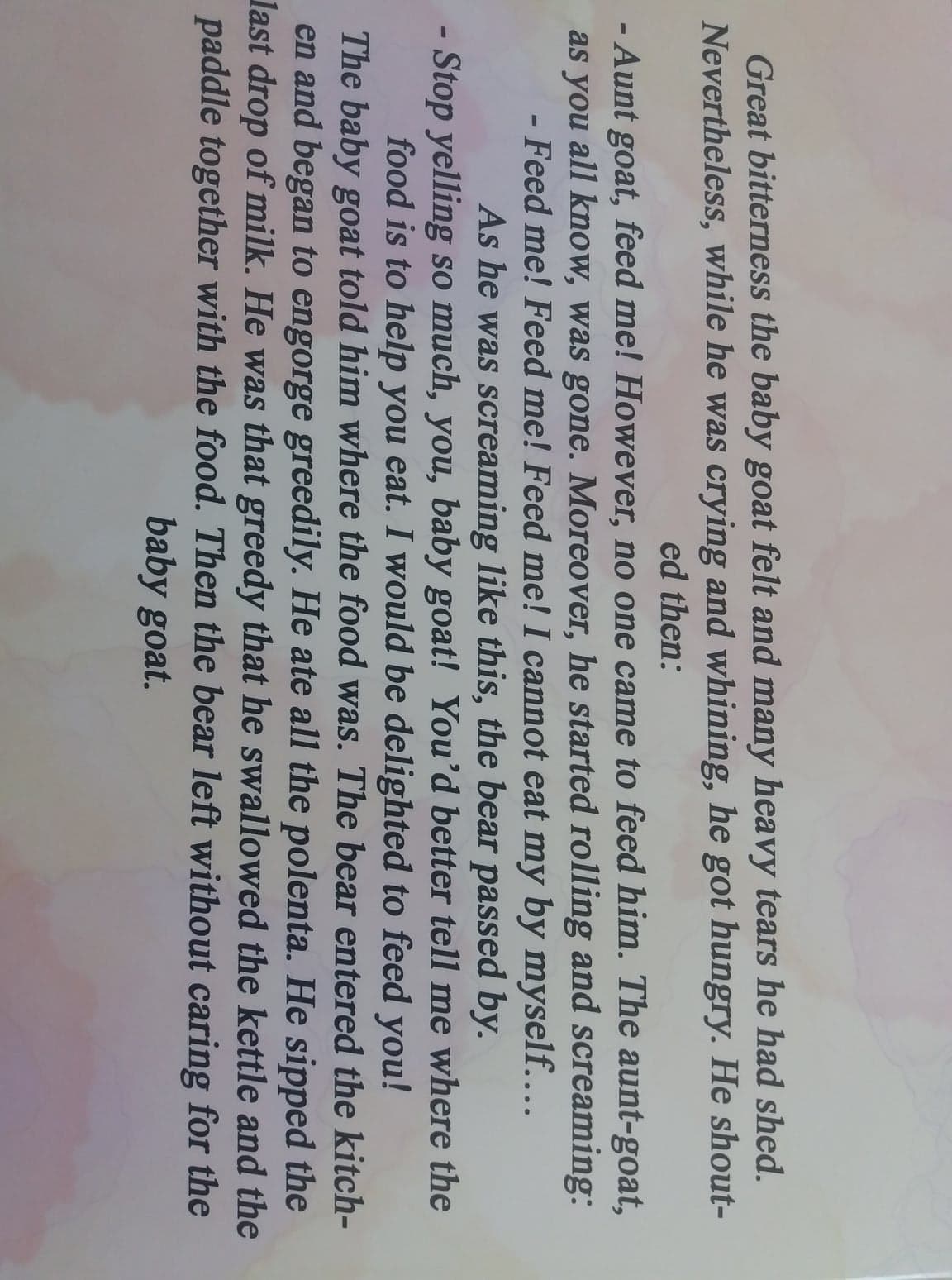 The baby goat that had three goats by Ionela Fedmasu - Ourboox.com