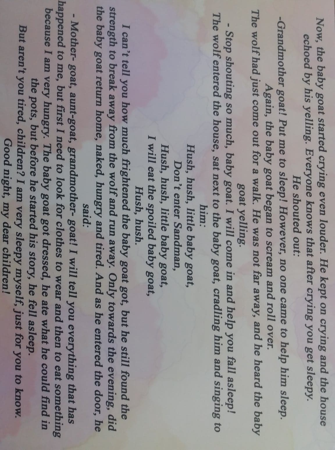 The baby goat that had three goats by Ionela Fedmasu - Ourboox.com