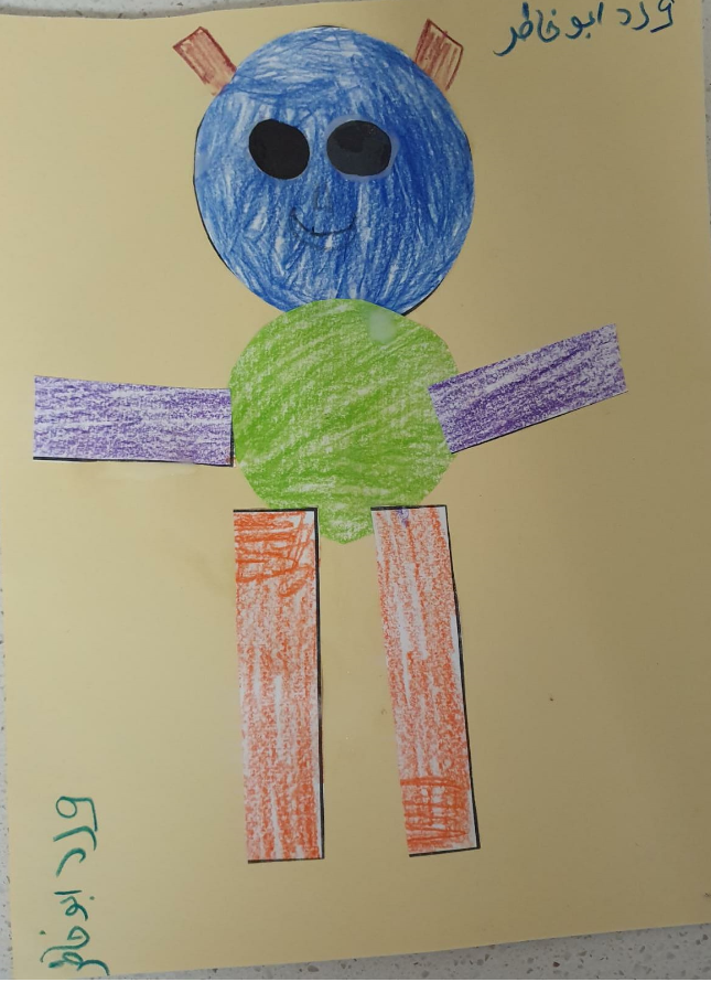 معرض الفنان الصغير بدمج الاشكال الهندسية by njmh - Illustrated by المربيات نجمه زحالقه وامال نصر الدين - Ourboox.com