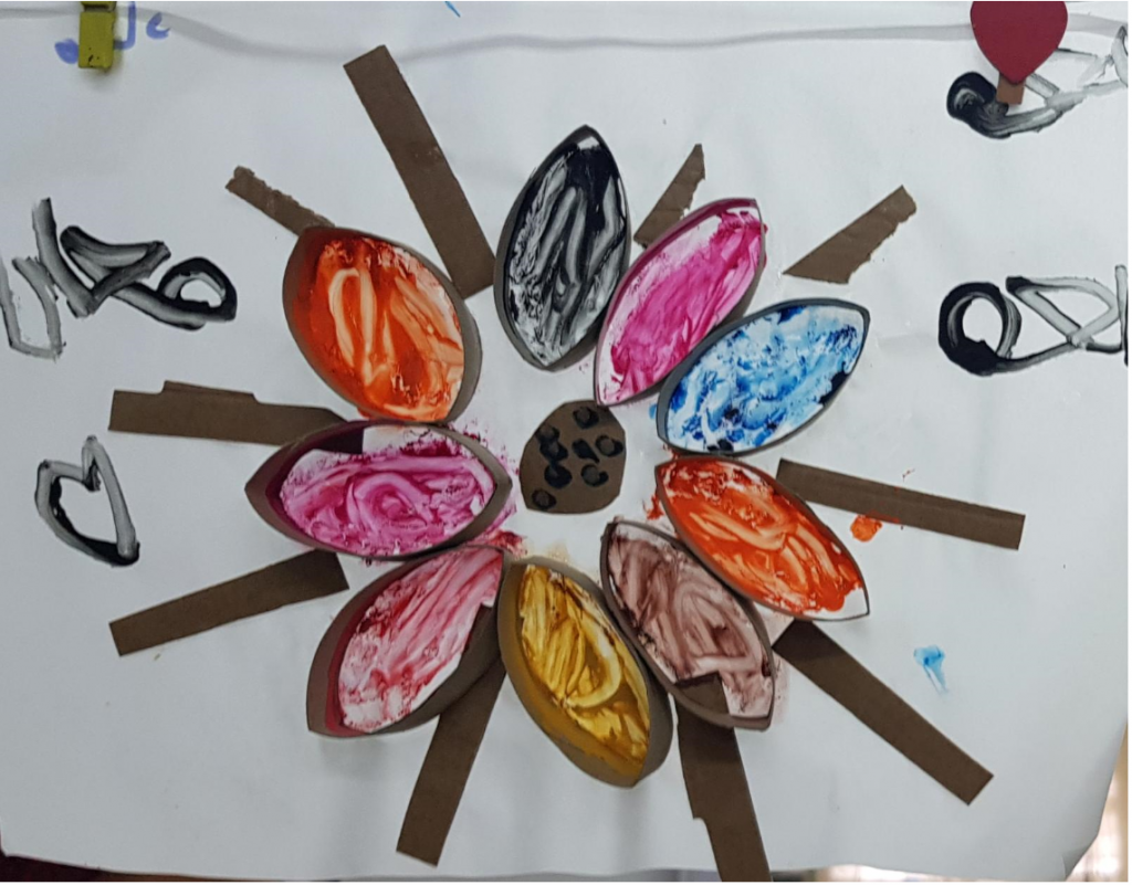 اللعب بالخطوط ,الاشكال والاجسام بكل مكان الروضة الساحة والبيت by njmh - Illustrated by المربيات نجمه زحالقه وامال نصر الدين - Ourboox.com