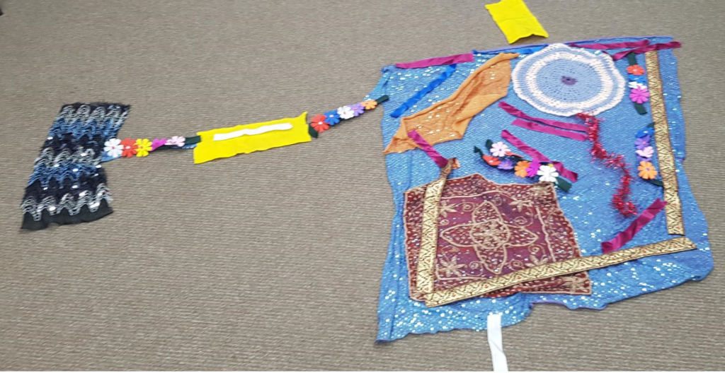 اللعب بالخطوط ,الاشكال والاجسام بكل مكان الروضة الساحة والبيت by njmh - Illustrated by المربيات نجمه زحالقه وامال نصر الدين - Ourboox.com