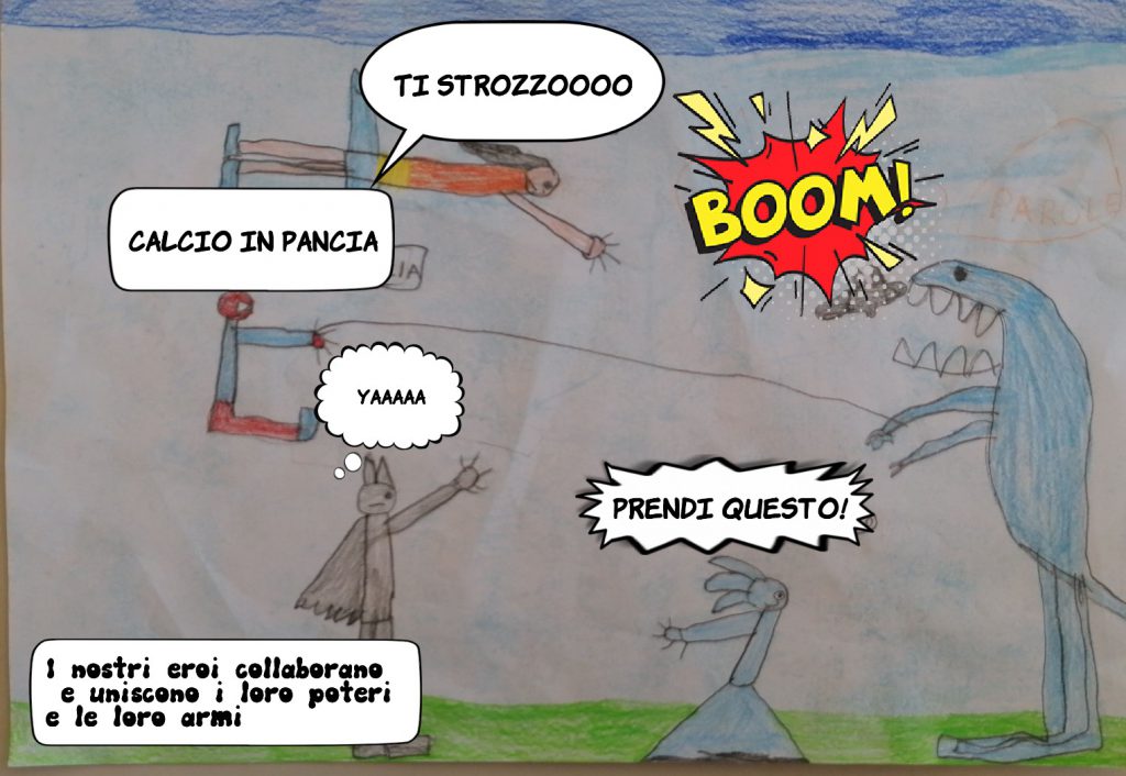 Un’avventura pericolosa by elena - Illustrated by Classe di Elena - Ourboox.com