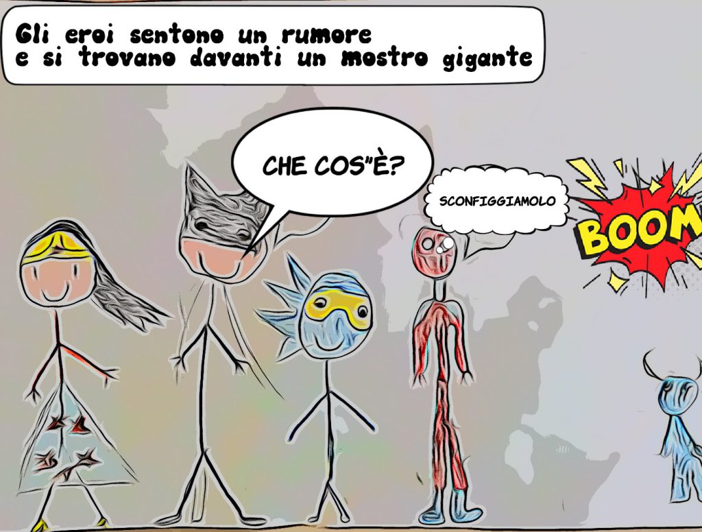 Un’avventura pericolosa by elena - Illustrated by Classe di Elena - Ourboox.com