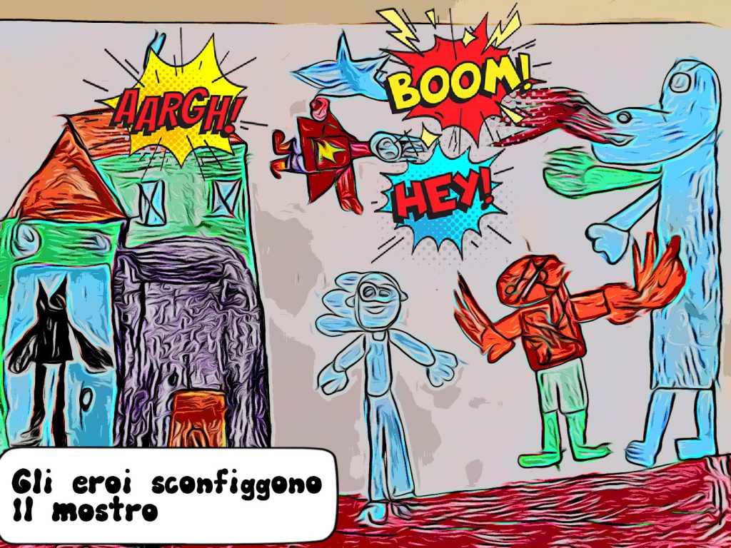 Un’avventura pericolosa by elena - Illustrated by Classe di Elena - Ourboox.com