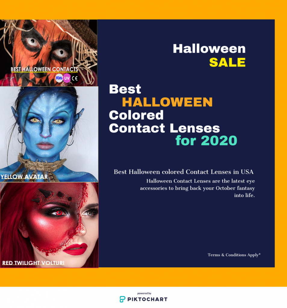 Halloween Contacts by Colored Contact Lenses - Ourboox.com