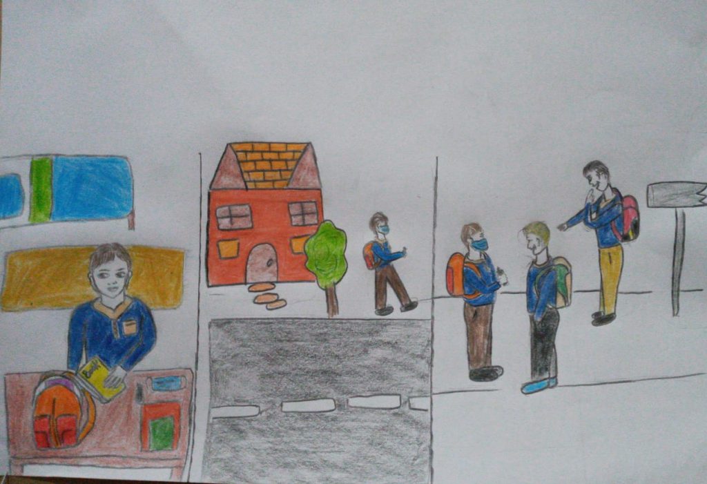 כיצד להגן על עצמנו ממחלת קורונה by פאדי  - Illustrated by בתקופה האחרונה, עם התפשטות נגיף הקורונה, היינו צריכים להגן על עצמנו על מנת לעבור תקופה זו בבריאות.  בואו ונכיר את סיפורו של הילד אחמד ומה הוא עשה כדי להגן על עצמו - Ourboox.com