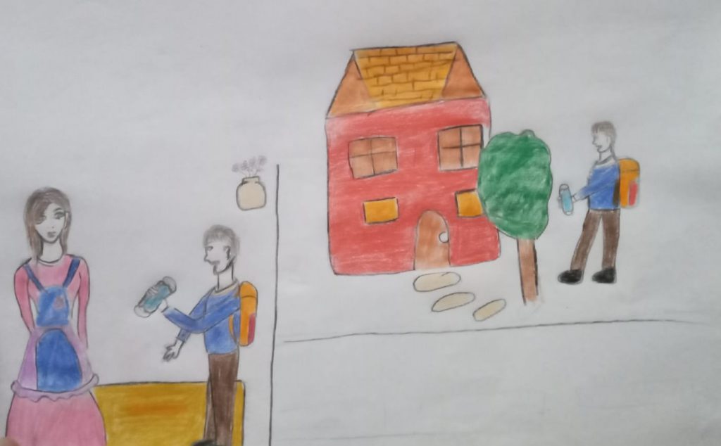 כיצד להגן על עצמנו ממחלת קורונה by פאדי  - Illustrated by בתקופה האחרונה, עם התפשטות נגיף הקורונה, היינו צריכים להגן על עצמנו על מנת לעבור תקופה זו בבריאות.  בואו ונכיר את סיפורו של הילד אחמד ומה הוא עשה כדי להגן על עצמו - Ourboox.com