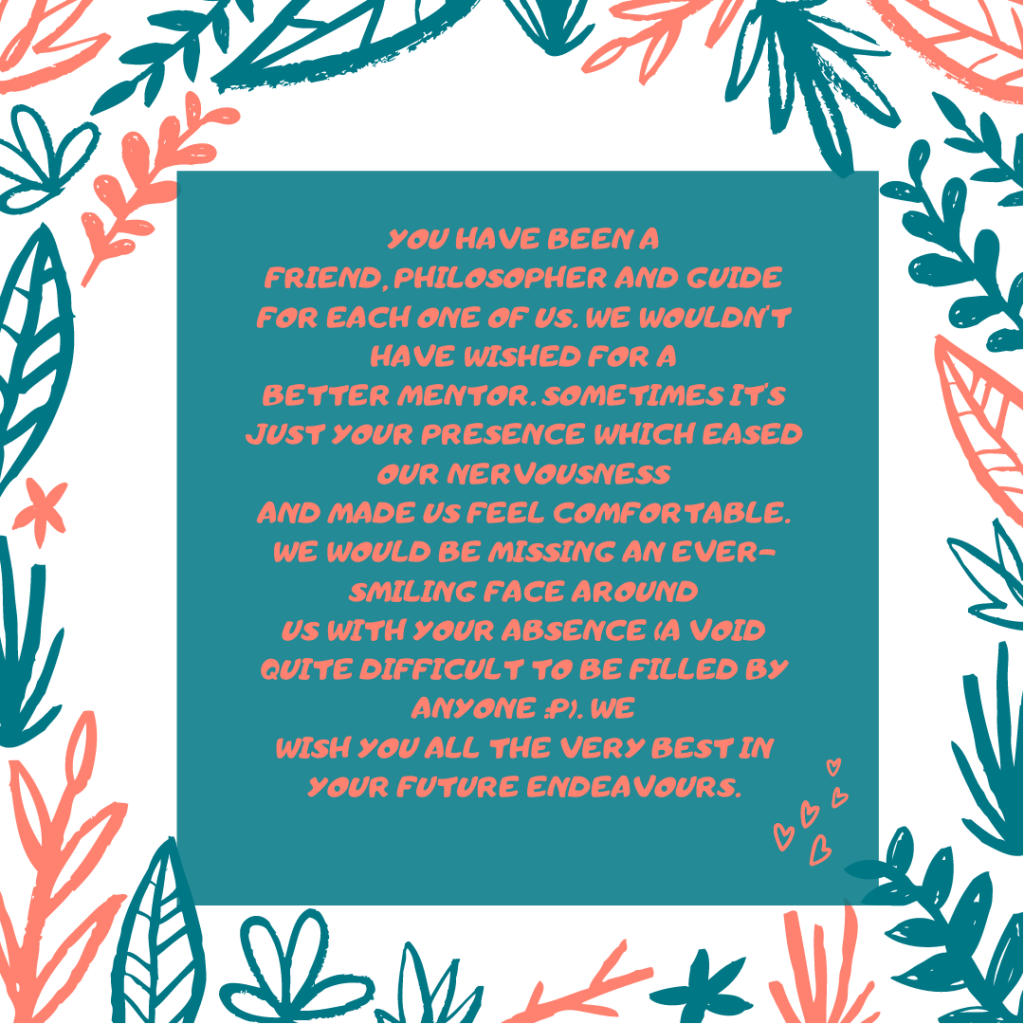 Farewell (Our Heartfelt Adieu) by Everyone of us - Ourboox.com