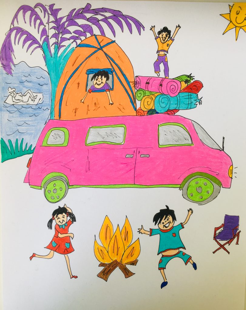 קמפינג by sharona Givol - Illustrated by שרונה גבעול - Ourboox.com