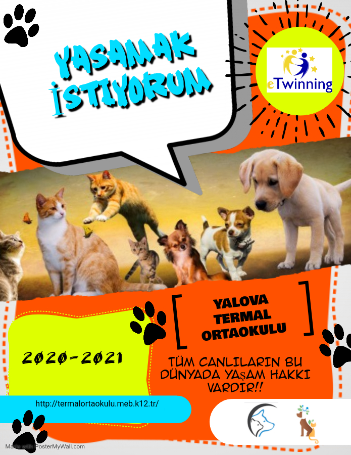 Yaşamak İstiyorum/Teacher Poster/Logo e Book by Metanet Ahmedova - Ourboox.com