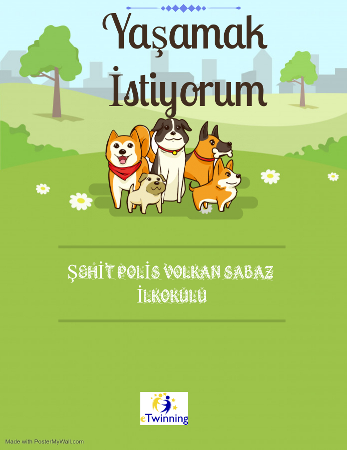 Yaşamak İstiyorum/Teacher Poster/Logo e Book by Metanet Ahmedova - Ourboox.com