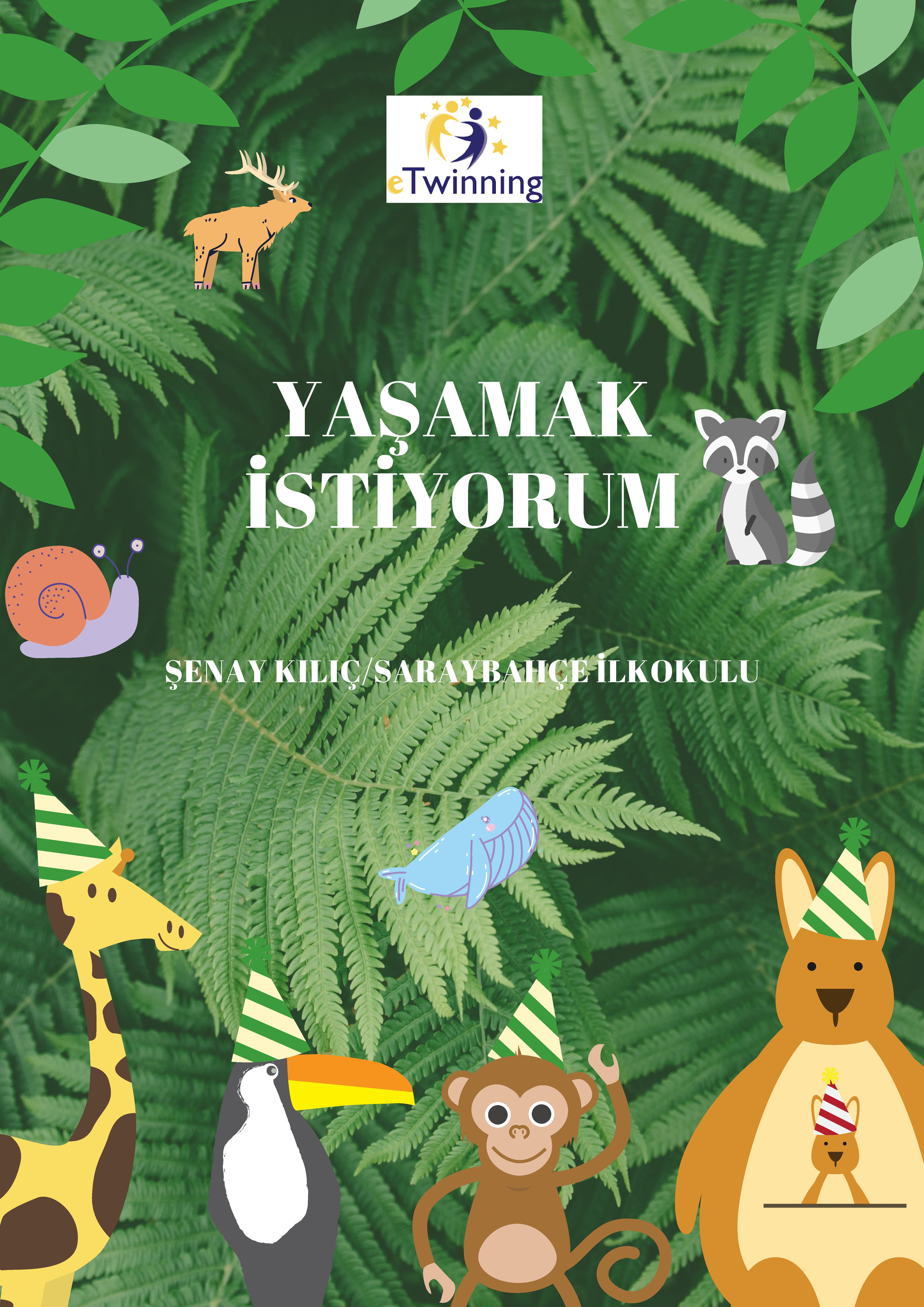 Yaşamak İstiyorum/Teacher Poster/Logo e Book by Metanet Ahmedova - Ourboox.com