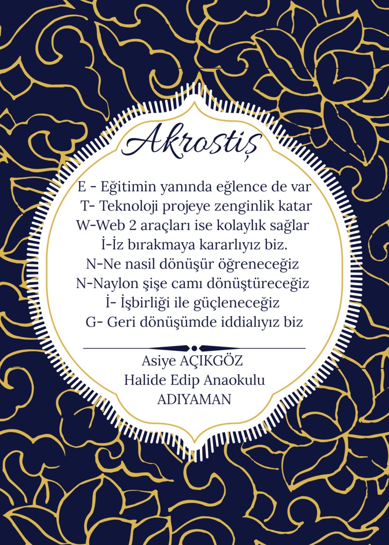 Proje İşbirlikçi Akrostiş Şiir Kitabımız by Dönüştürmek Güzeldir - Ourboox.com