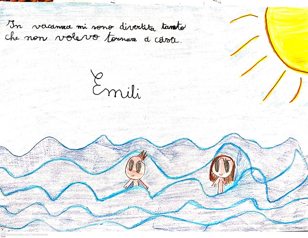 Le nostre vacanze classe IIIA by Scuola Primaria E.De Amicis Montepulciano - Ourboox.com