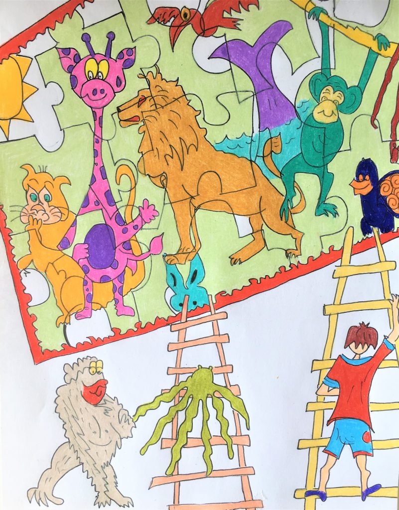 פאזלאדם by sharona Givol - Illustrated by שרונה גבעול - Ourboox.com