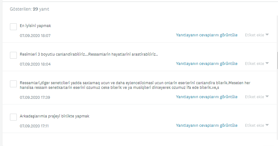 Bir Sanatçı Doğuyor Projesi Öğrenci Ön Anketi Analiz Sonuçları by Ayşe ERKAYA - Ourboox.com