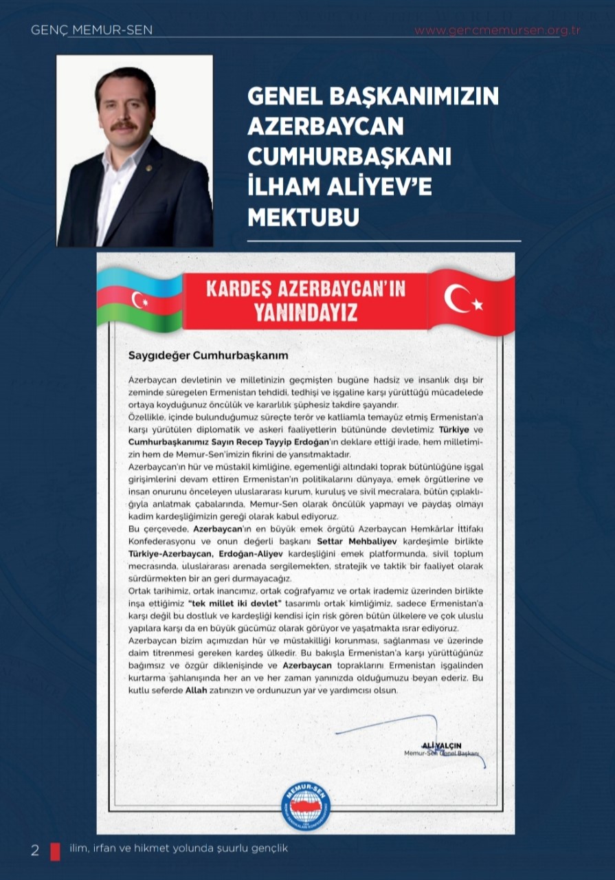 GENÇ MEMUR-SEN AYLIK FAALİYET BÜLTENİ by SEZGİN KEL - Illustrated by GENÇ MEMUR-SEN GENEL MERKEZİ AYLIK FAALİYET RAPORU - Ourboox.com