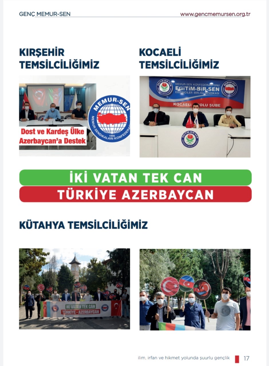 GENÇ MEMUR-SEN AYLIK FAALİYET BÜLTENİ by SEZGİN KEL - Illustrated by GENÇ MEMUR-SEN GENEL MERKEZİ AYLIK FAALİYET RAPORU - Ourboox.com