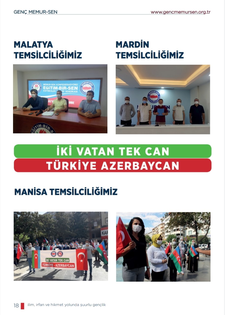 GENÇ MEMUR-SEN AYLIK FAALİYET BÜLTENİ by SEZGİN KEL - Illustrated by GENÇ MEMUR-SEN GENEL MERKEZİ AYLIK FAALİYET RAPORU - Ourboox.com