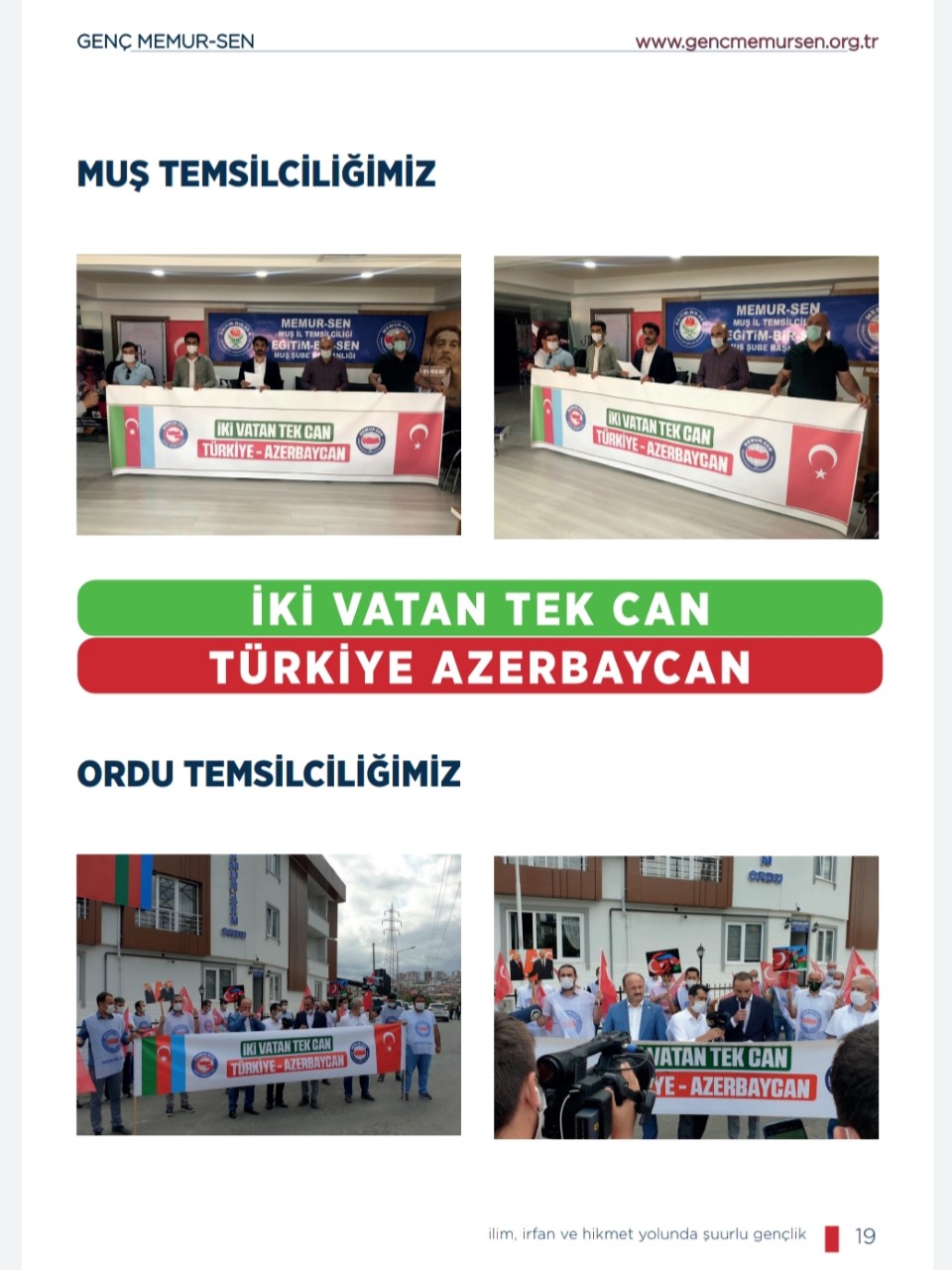 GENÇ MEMUR-SEN AYLIK FAALİYET BÜLTENİ by SEZGİN KEL - Illustrated by GENÇ MEMUR-SEN GENEL MERKEZİ AYLIK FAALİYET RAPORU - Ourboox.com