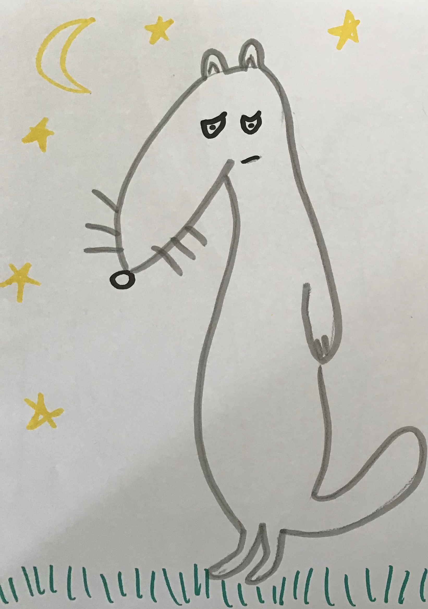 A wolf loving books by Luisa - Ourboox.com