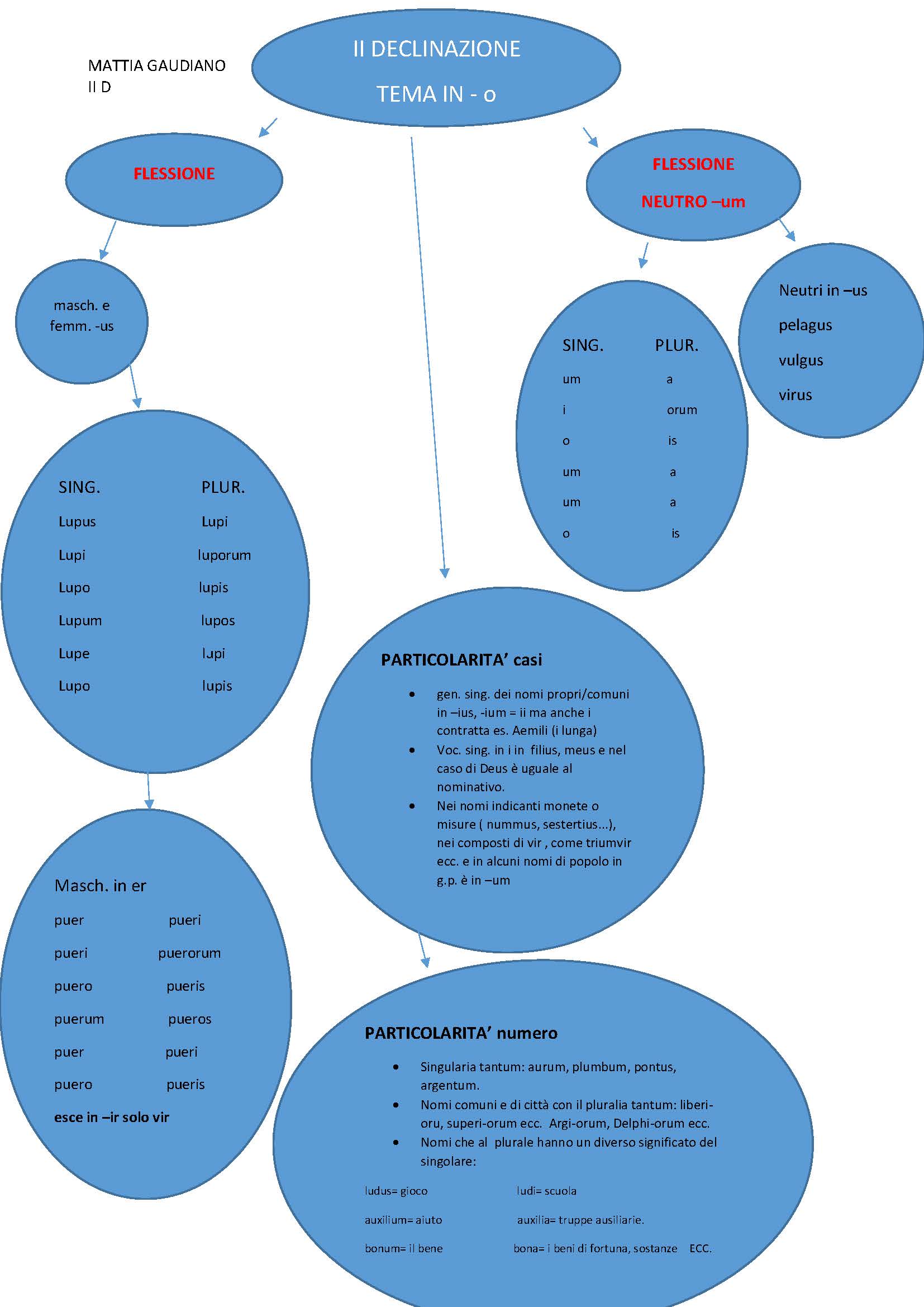 MAPPE CONCETTUALI E MENTALI DI GRAMMATICA LATINA by MATTIA GAUDIANO - Illustrated by Mattia Gaudiano - Ourboox.com