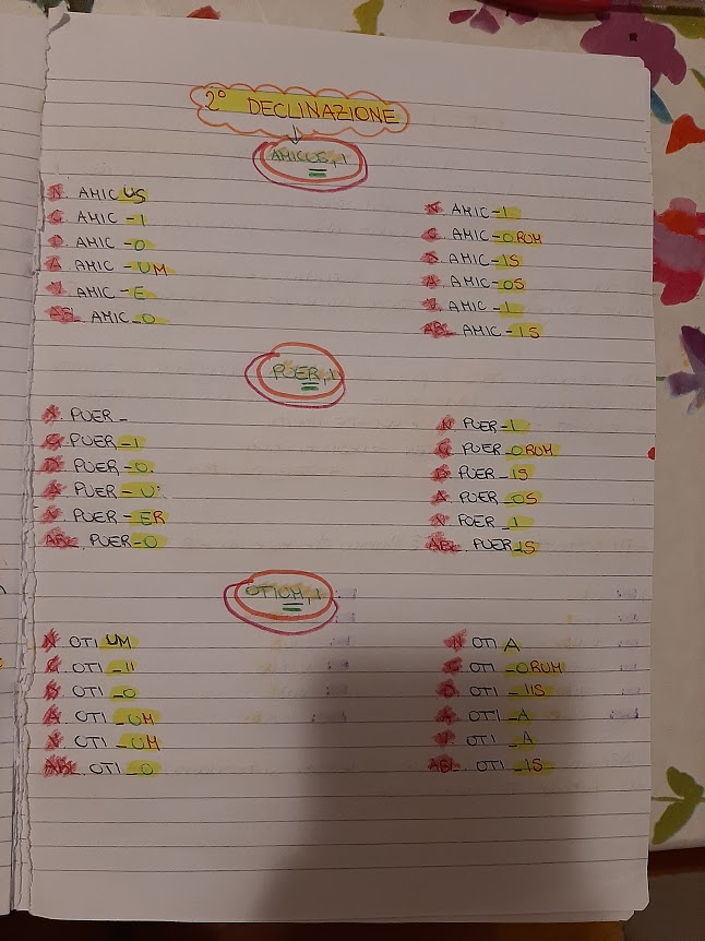 mappe latino by Maria Carla - Ourboox.com