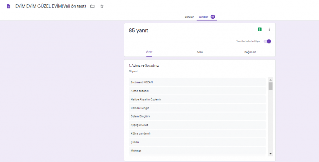 EVİM EVİM GÜZEL EVİM PROJESİ VELİ ÖN DEĞERLENDİRME ANKETİ by nimetayper - Ourboox.com
