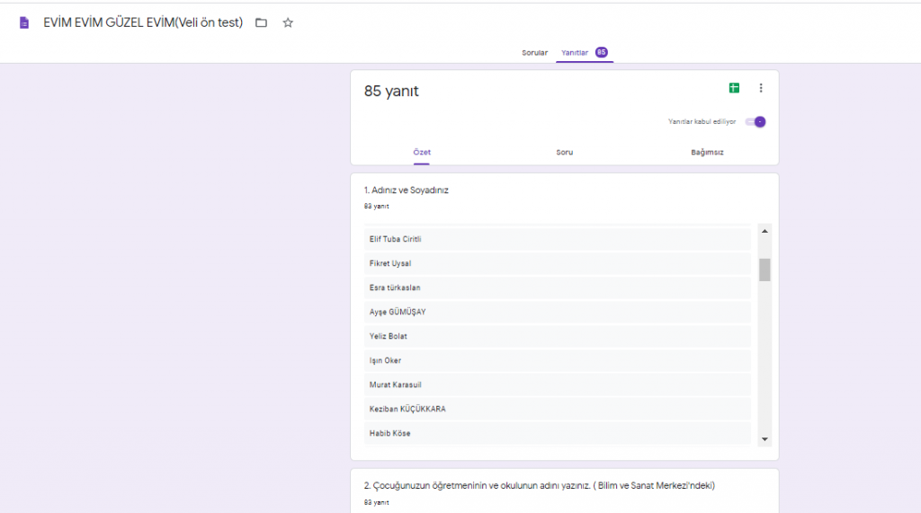 EVİM EVİM GÜZEL EVİM PROJESİ VELİ ÖN DEĞERLENDİRME ANKETİ by nimetayper - Ourboox.com
