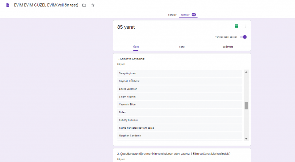 EVİM EVİM GÜZEL EVİM PROJESİ VELİ ÖN DEĞERLENDİRME ANKETİ by nimetayper - Ourboox.com