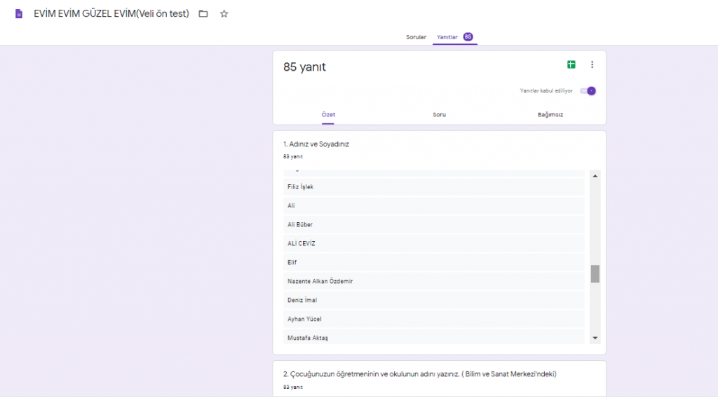 EVİM EVİM GÜZEL EVİM PROJESİ VELİ ÖN DEĞERLENDİRME ANKETİ by nimetayper - Ourboox.com