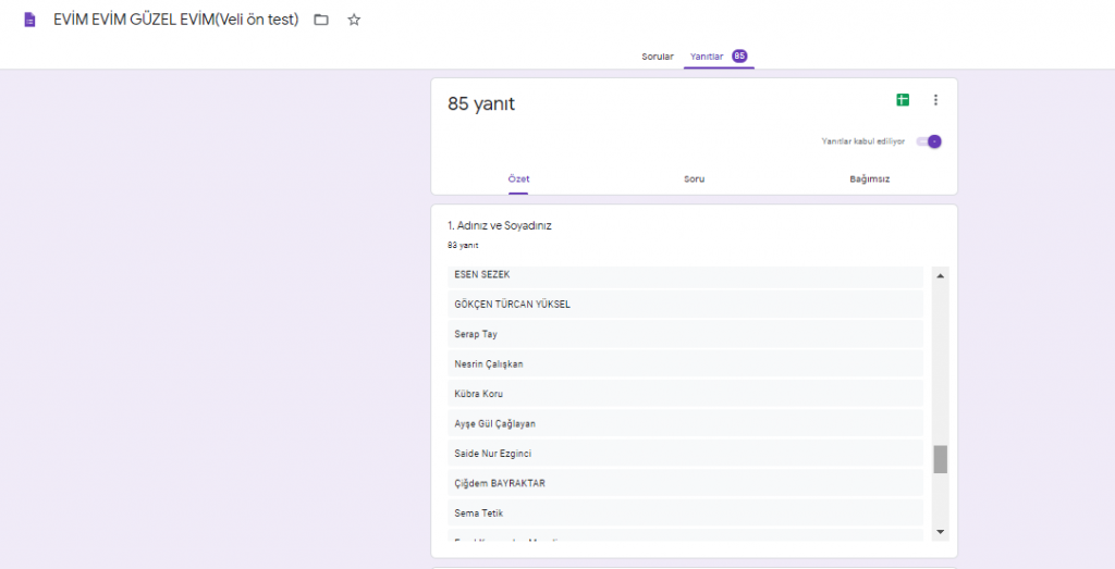 EVİM EVİM GÜZEL EVİM PROJESİ VELİ ÖN DEĞERLENDİRME ANKETİ by nimetayper - Ourboox.com