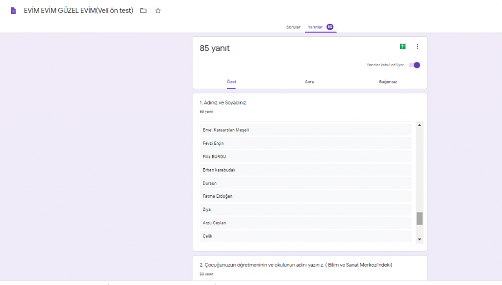 EVİM EVİM GÜZEL EVİM PROJESİ VELİ ÖN DEĞERLENDİRME ANKETİ by nimetayper - Ourboox.com