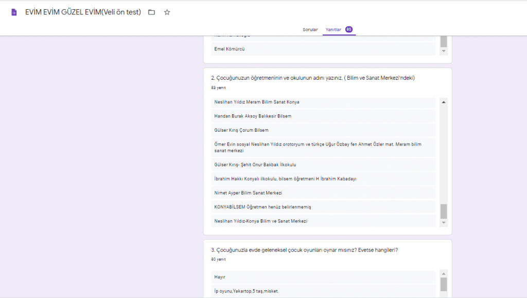 EVİM EVİM GÜZEL EVİM PROJESİ VELİ ÖN DEĞERLENDİRME ANKETİ by nimetayper - Ourboox.com