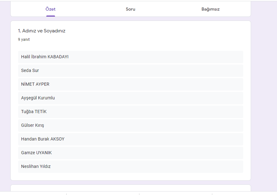 EVİM EVİM GÜZEL EVİM PROJESİ ÖĞRETMEN ÖN DEĞERLENDİRME ANKETİ by nimetayper - Ourboox.com