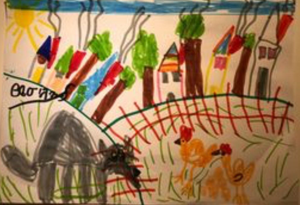 A wolf loving books by Luisa - Ourboox.com