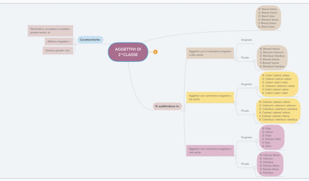 mappe mentali latino by Giorgia Adduci - Ourboox.com