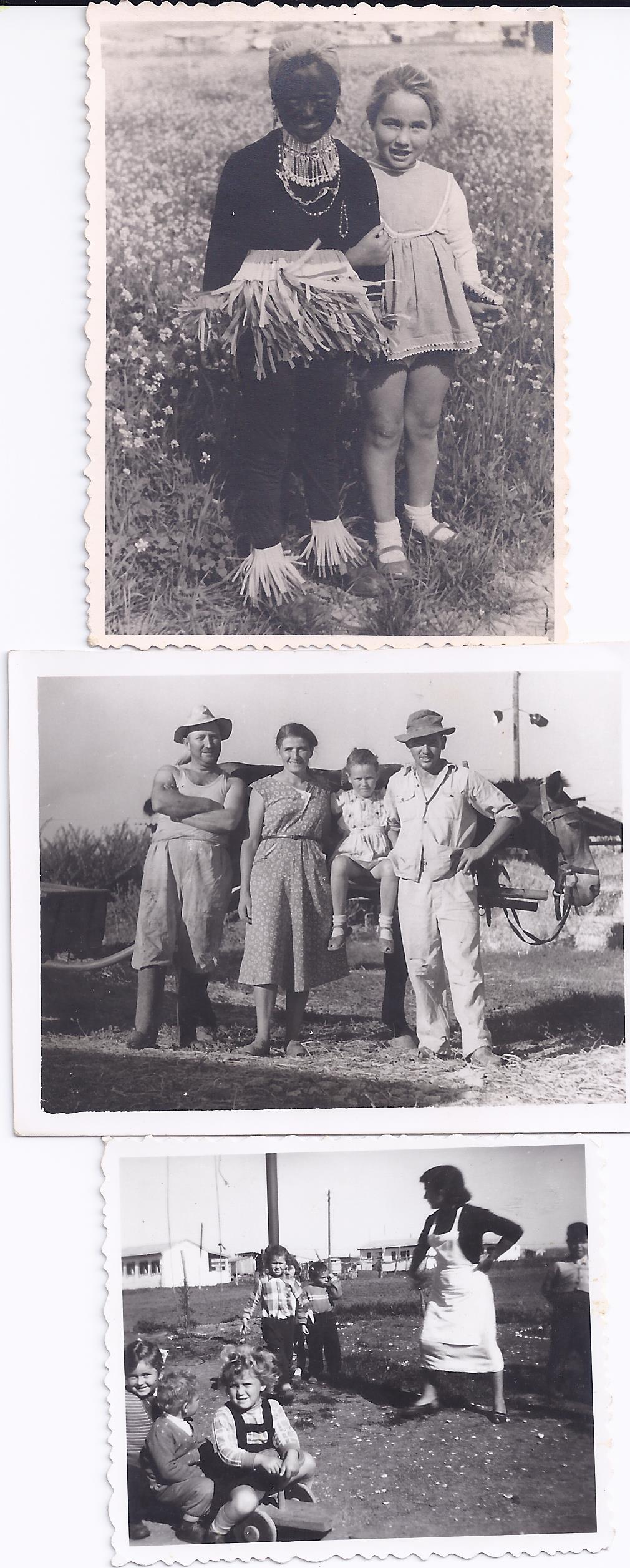 עדינה ואני, הפרדה ומשחת וייס, בגן