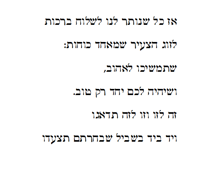 זהר ורן – החתונה by NOA LICHTHOUSE - Ourboox.com