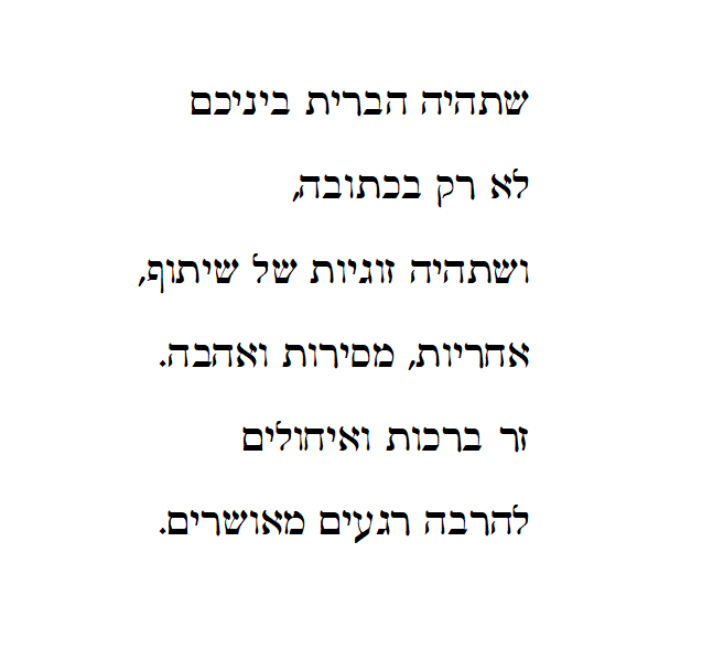 זהר ורן – החתונה by NOA LICHTHOUSE - Ourboox.com