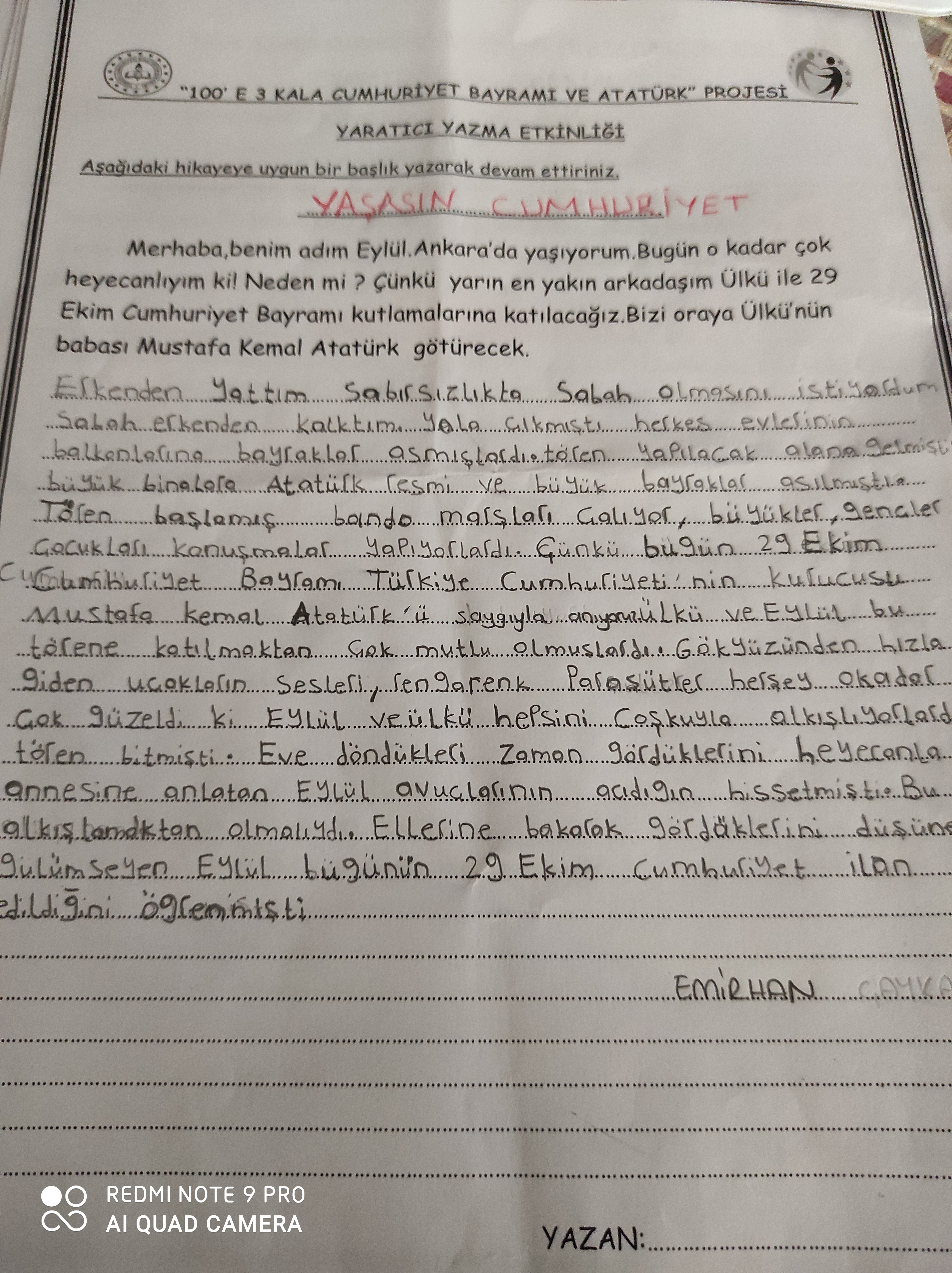 CUMHURİYET ÇOCUKLARI by DİDEM ÇAĞAN - Ourboox.com