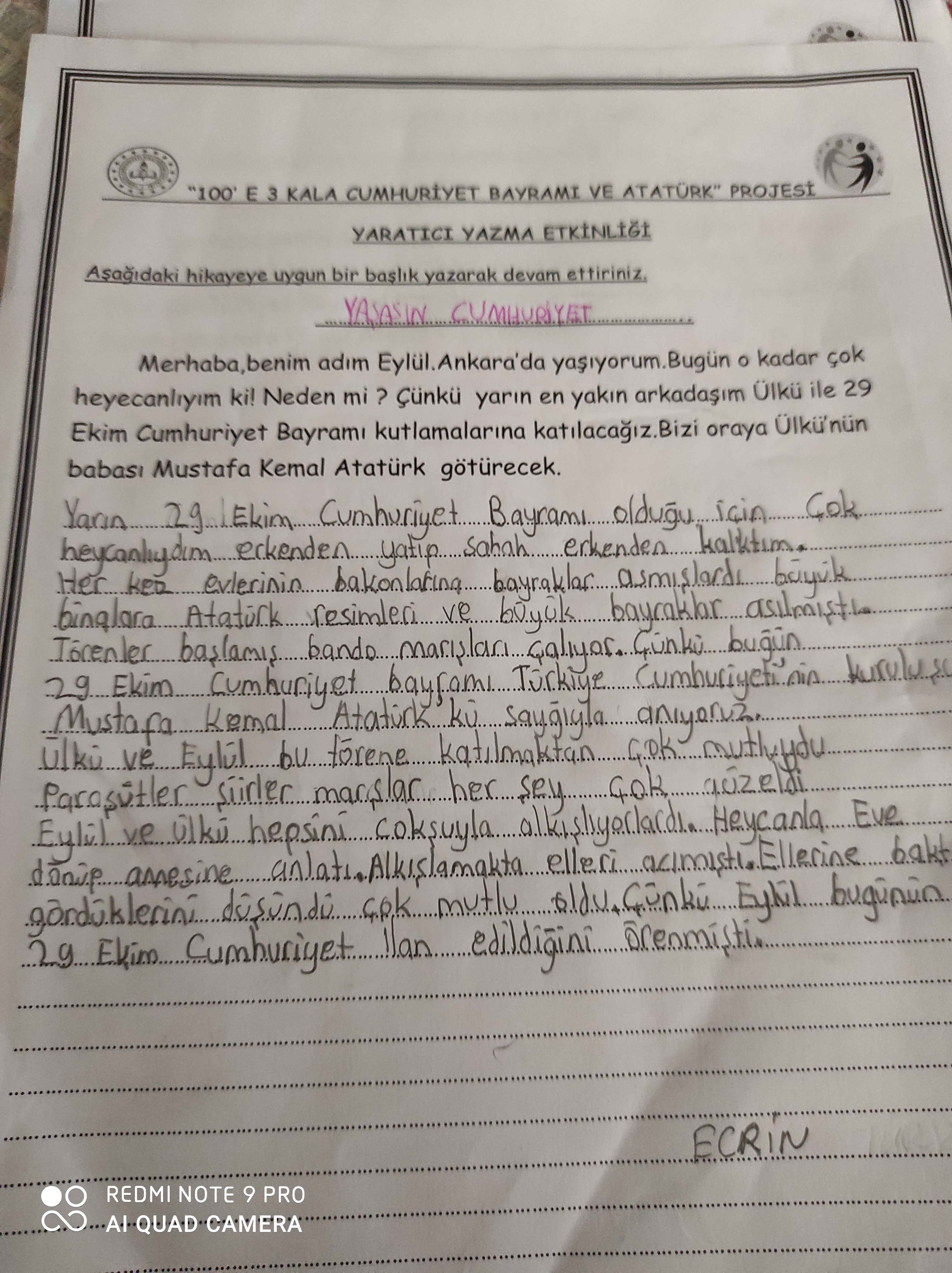 CUMHURİYET ÇOCUKLARI by DİDEM ÇAĞAN - Ourboox.com