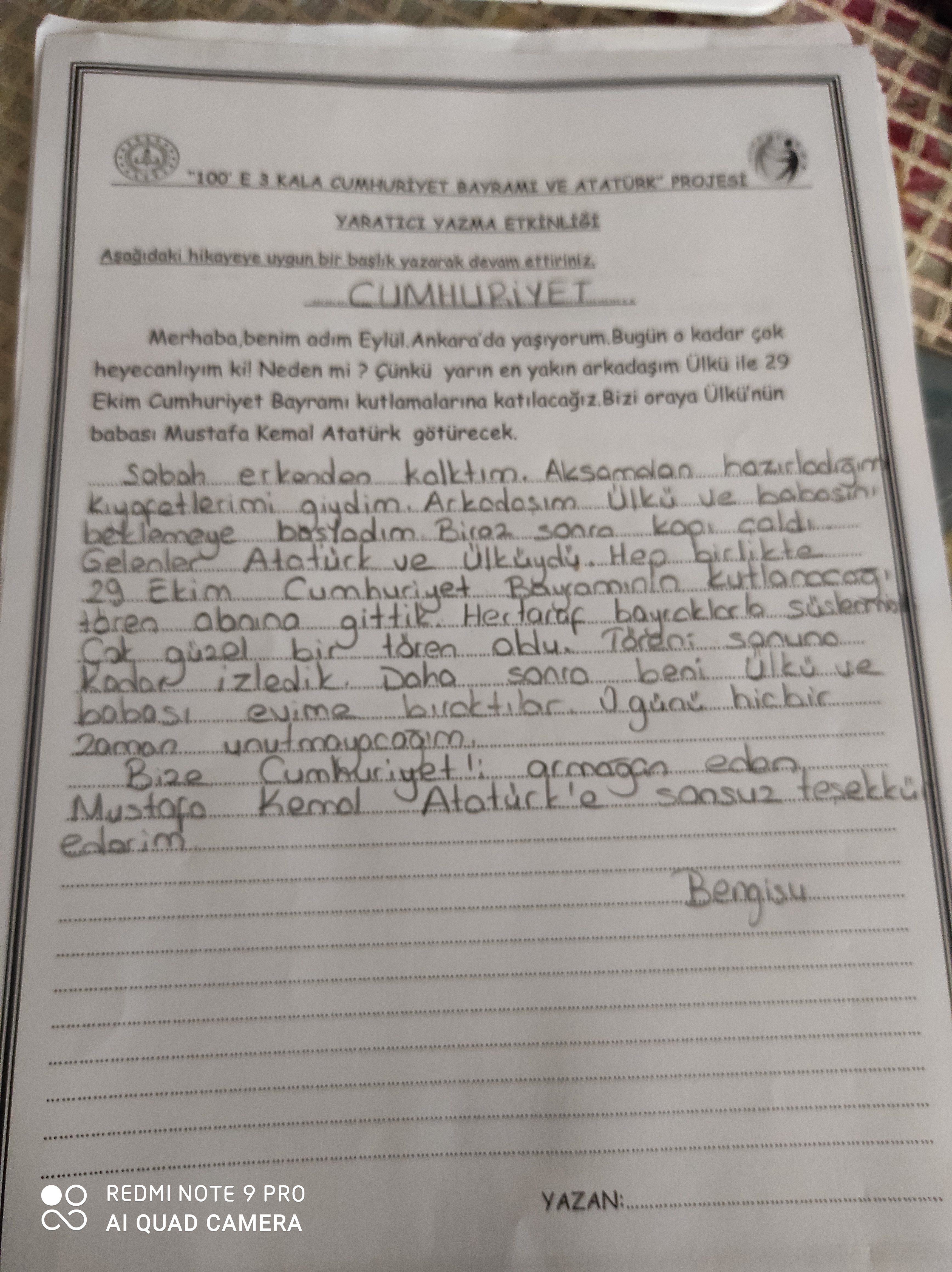 CUMHURİYET ÇOCUKLARI by DİDEM ÇAĞAN - Ourboox.com