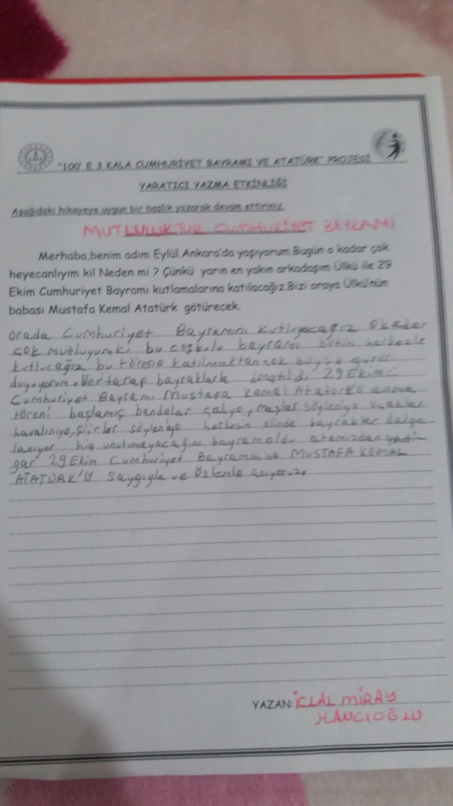 CUMHURİYET ÇOCUKLARI by DİDEM ÇAĞAN - Ourboox.com