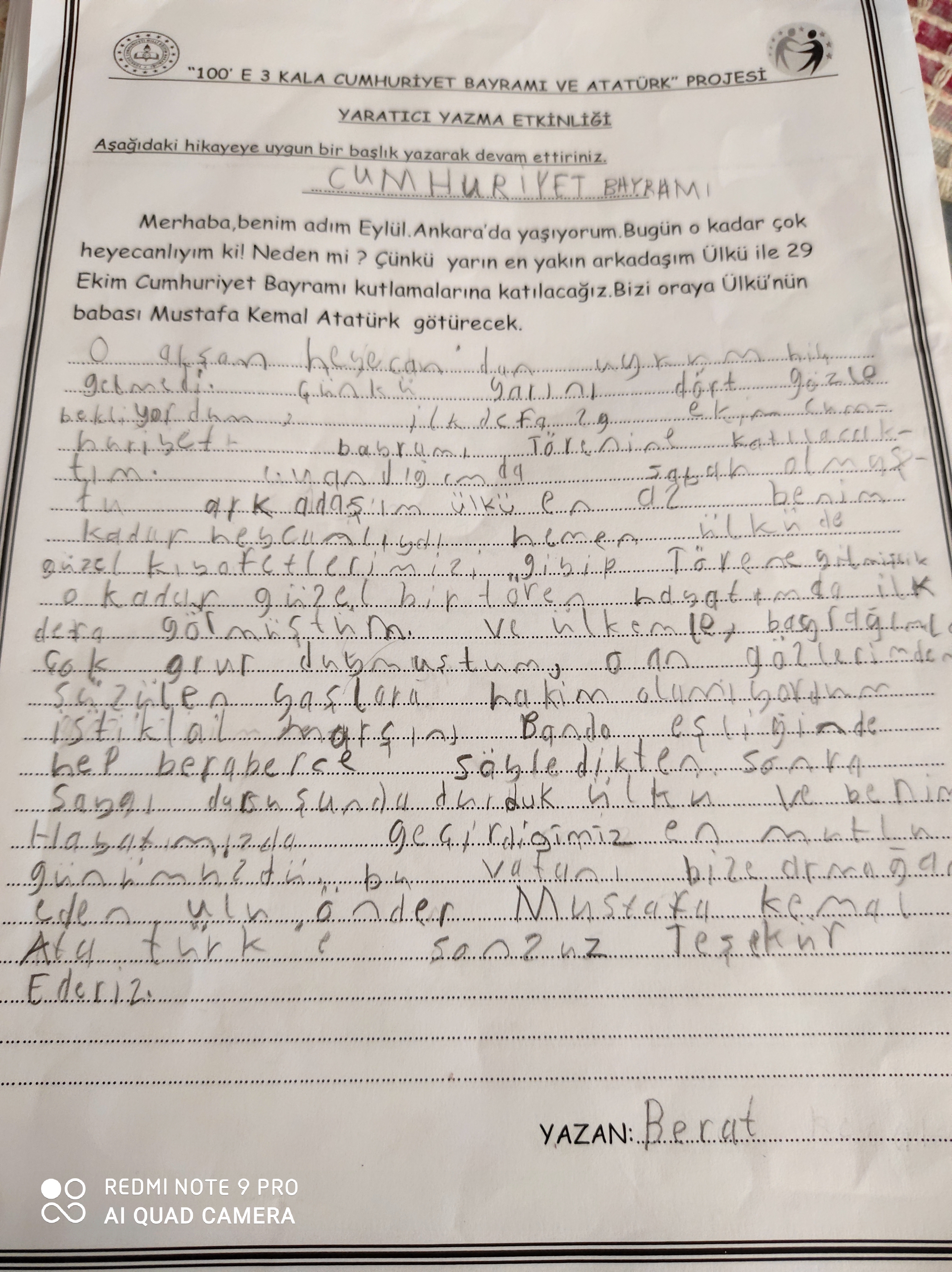 CUMHURİYET ÇOCUKLARI by DİDEM ÇAĞAN - Ourboox.com