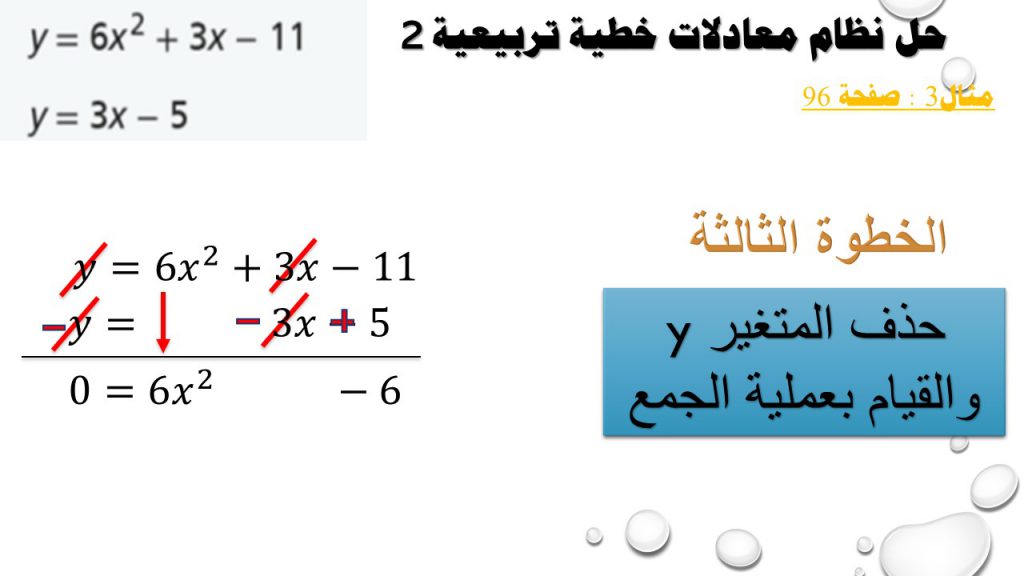 حل أنظمة المعادلات الخطية التربيعية by Faten Alyousef - Ourboox.com